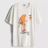 Camisas de algodão «Croissant» com motivos «Bouffants» e «corações partidos»