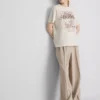Camisas de algodão «Peanuts Snoopy Café»