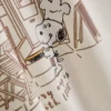 Camisas de algodão «Peanuts Snoopy Café»