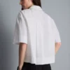 Camisas de calções de manga curta em algodão de alta qualidade