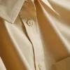 Camisas de calções de manga curta em algodão de alta qualidade
