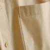 Camisas de calções de manga curta em algodão de alta qualidade