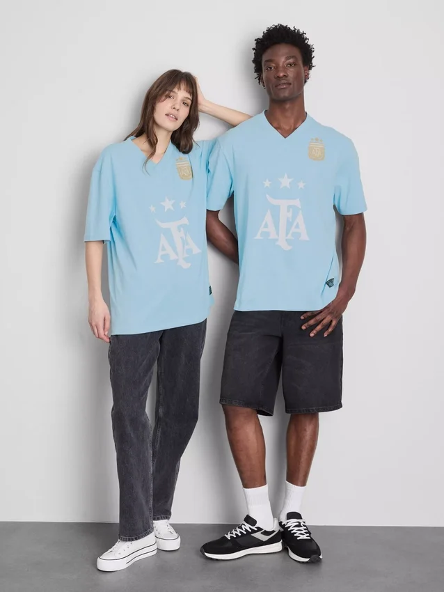Camisas de futebol da AFA da Argentina