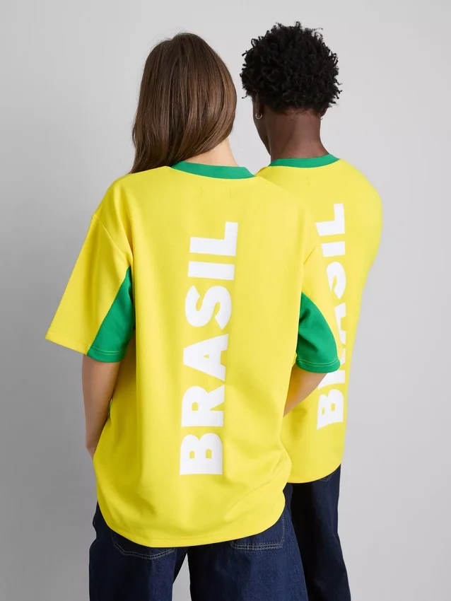 Camisas de malha de manga curta «Brazil»