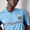 Camisas de malha de manga curta da Argentina