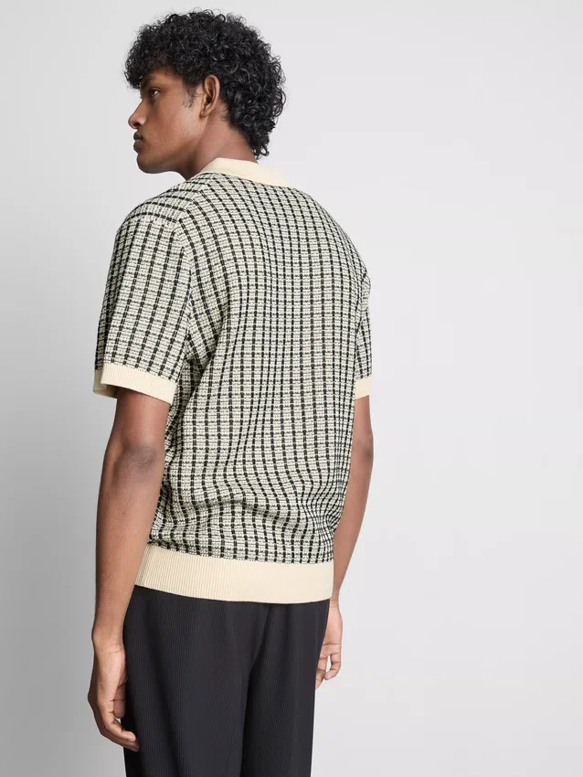 Camisas de malha xadrez