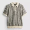 Camisas de malha xadrez