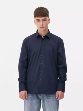 Camisas de manga comprida com corte regular