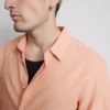 Camisas de manga comprida em mistura de linho