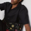 Camisas de manga curta bordadas