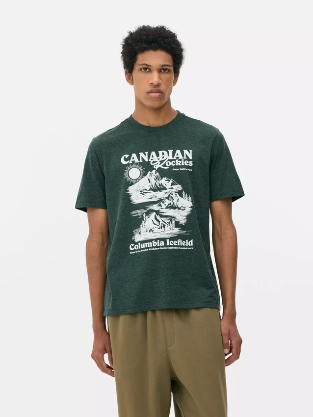 Camisas de manga curta «Canadian Rockies»