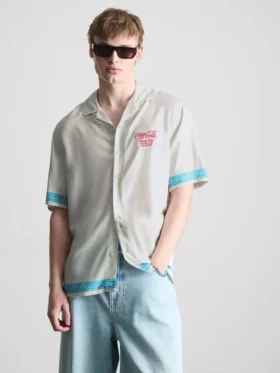 Camisas de manga curta Coca-Cola