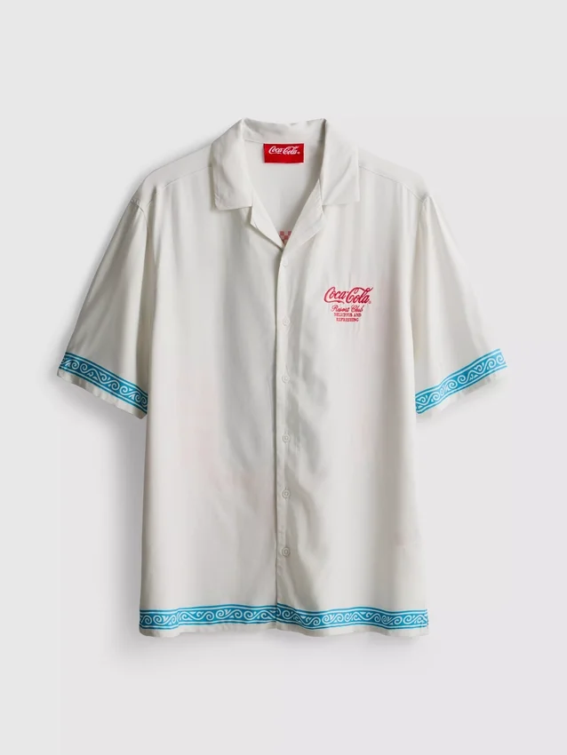 Camisas de manga curta Coca-Cola