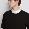 Camisas de manga curta com corte descontraído