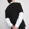 Camisas de manga curta com corte descontraído