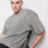 Camisas de manga curta com efeito lavado