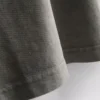 Camisas de manga curta com efeito lavado