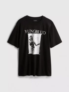 Camisas de manga curta com grafismo Yungblud