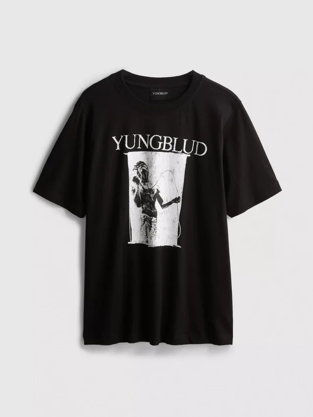 Camisas de manga curta com grafismo Yungblud