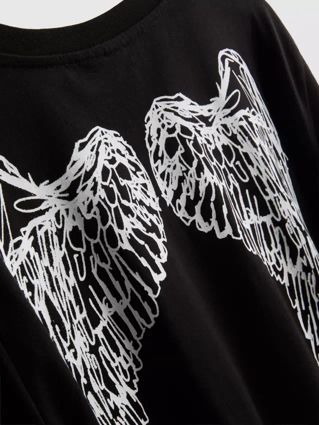 Camisas de manga curta com grafismo Yungblud