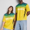 Camisas de manga curta do Brasil