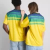 Camisas de manga curta do Brasil