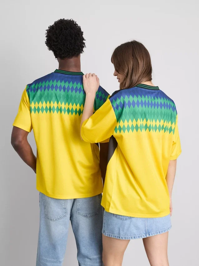 Camisas de manga curta do Brasil