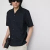 Camisas de manga curta em mistura de linho