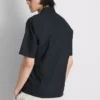 Camisas de manga curta em mistura de linho