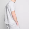 Camisas de manga curta em mistura de linho