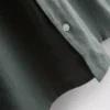 Camisas de manga curta em mistura de linho