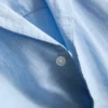 Camisas de manga curta em mistura de linho