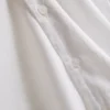 Camisas de manga curta em mistura de linho