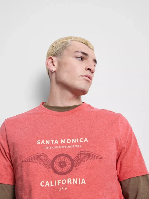 Camisas de manga curta Santa Monica