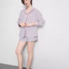 Camisas de pijama de algodão «Breakfast in Bed»