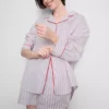 Camisas de pijama de algodão «Breakfast in Bed»