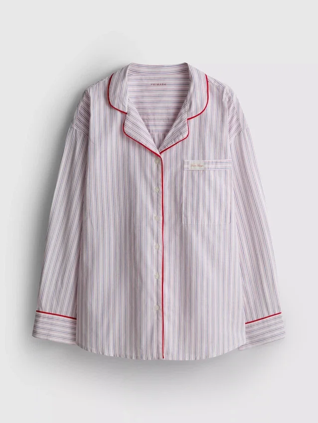 Camisas de pijama de algodão «Breakfast in Bed»