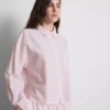 Camisas de pijama em tecido de algodão oxford