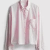 Camisas de pijama em tecido de algodão oxford