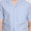 Camisas de pijama às riscas com botões
