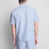 Camisas de pijama às riscas com botões