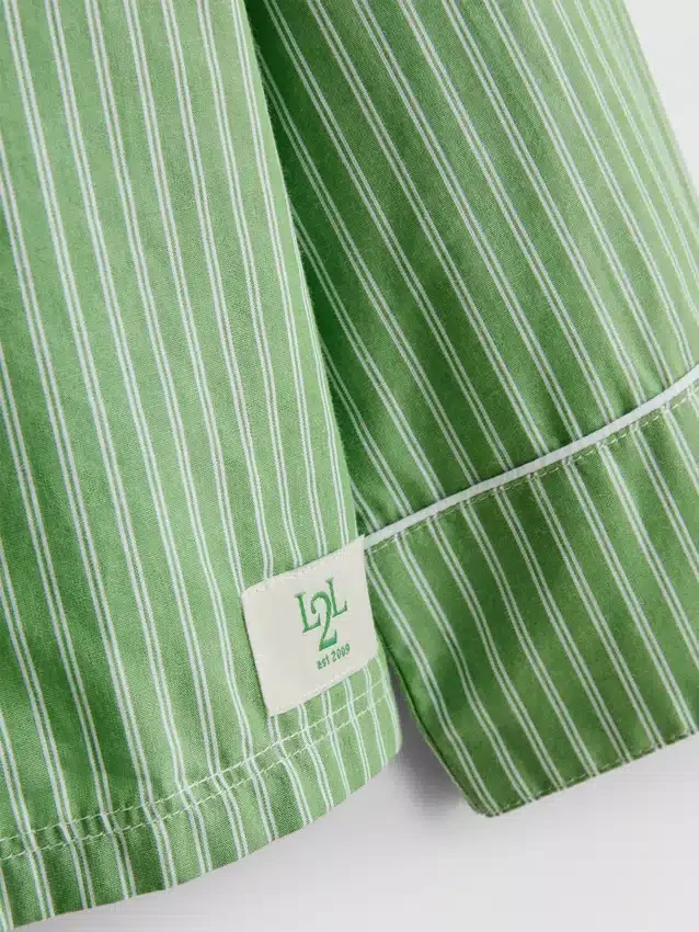 Camisas de pijama às riscas «Love to Lounge»
