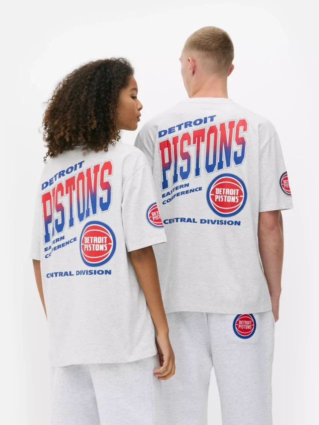 Camisas dos Detroit Pistons da NBA