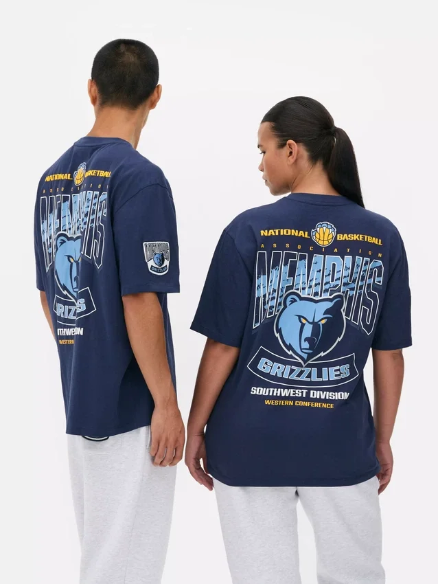 Camisas dos Memphis Grizzlies da NBA