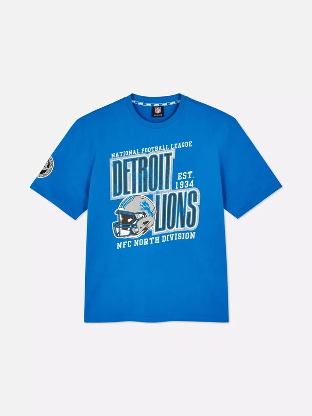 Camisas estampadas dos Detroit Lions da NFL