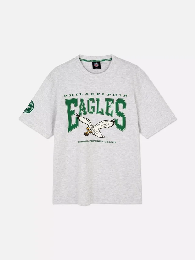Camisas estampadas dos Philadelphia Eagles da NFL