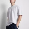 Camisas folgadas de manga curta