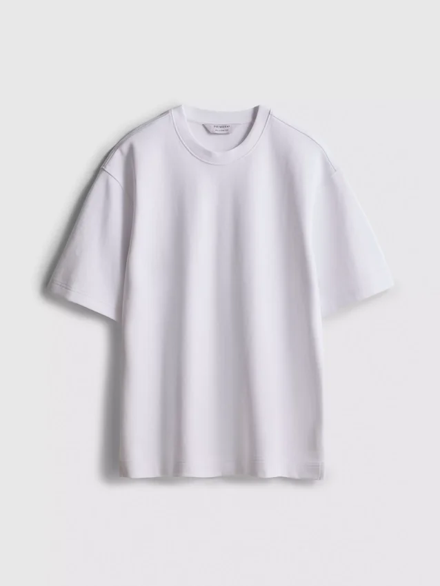 Camisas folgadas de manga curta