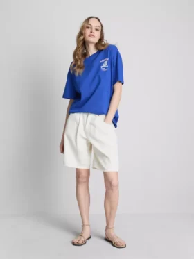 Camisas oversized com estampado «Soleil»
