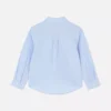 Camisas oxford de manga comprida para meninos mais novos